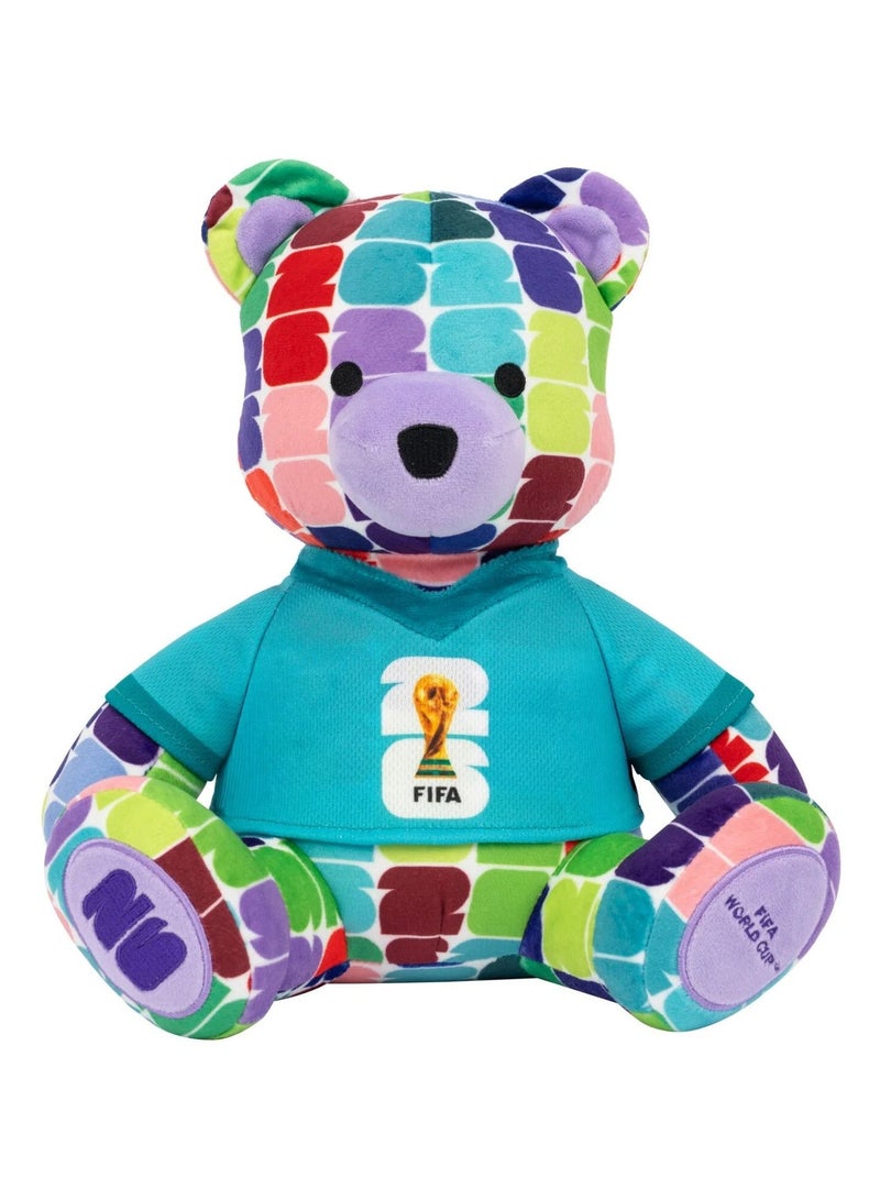 Squishmallows FIFA® World Cup 2026™ 10-Inch Colorful Bear Plush – Official Collectible Fan Toy - Image 1
