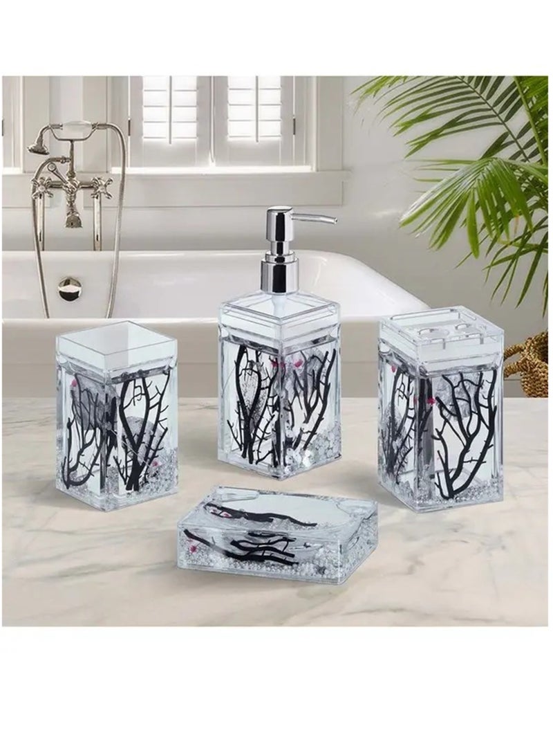 HONEY BEE 4 Piece bathroom accessory set - Image 2