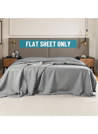 DrSleeep Flat Sheet Only 100% Viscose Derived from Bamboo Super King Light Grey - pzsku/ZF37D8C5C860D9DE20C4FZ/45/1741674984/ecef40de-50fa-4343-a1f5-48d5c43c737b