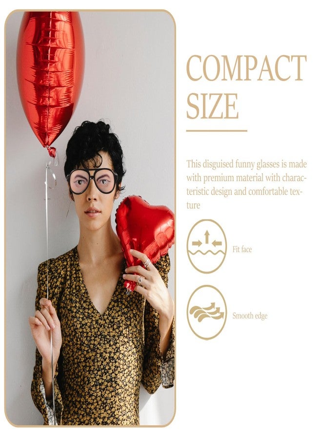 Alipis Halloween Trick Female Funny Eyes Glasses Costume Prank Disguise Eyeglass Party Favors Toys for Halloween Fools Day Party Accessory - Image 5