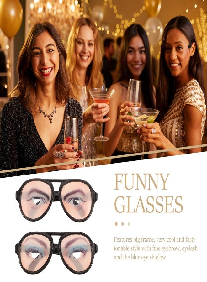 Alipis Halloween Trick Female Funny Eyes Glasses Costume Prank Disguise Eyeglass Party Favors Toys for Halloween Fools Day Party Accessory - Image 4