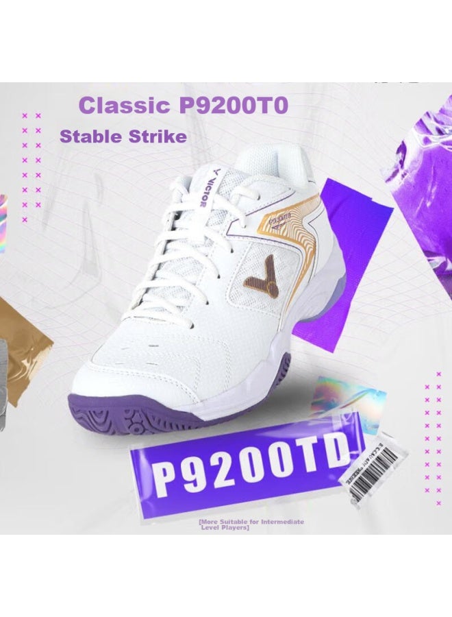 Victor أحذية رياضية P9200Td، أبيض/أرجواني ليبرتي، مقاس 44 (28) - Image 1