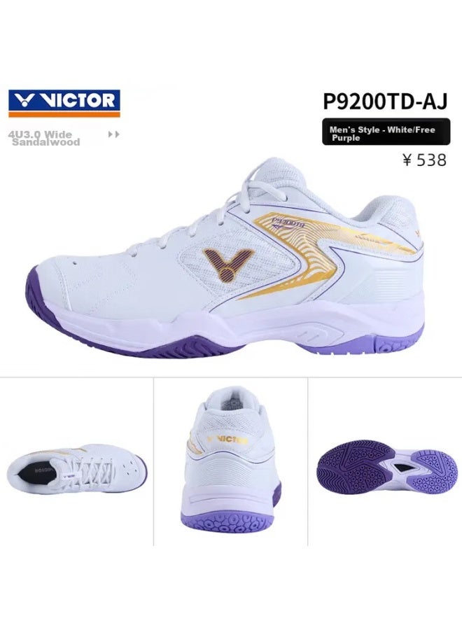 Victor أحذية رياضية P9200Td، أبيض/أرجواني ليبرتي، مقاس 44 (28) - Image 4