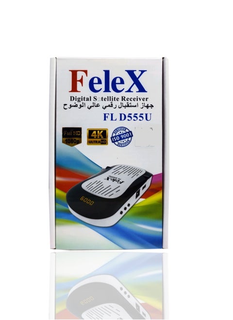 Felex Digital Satellite Recevier 4K And Full HD Channel supportive FLD555U