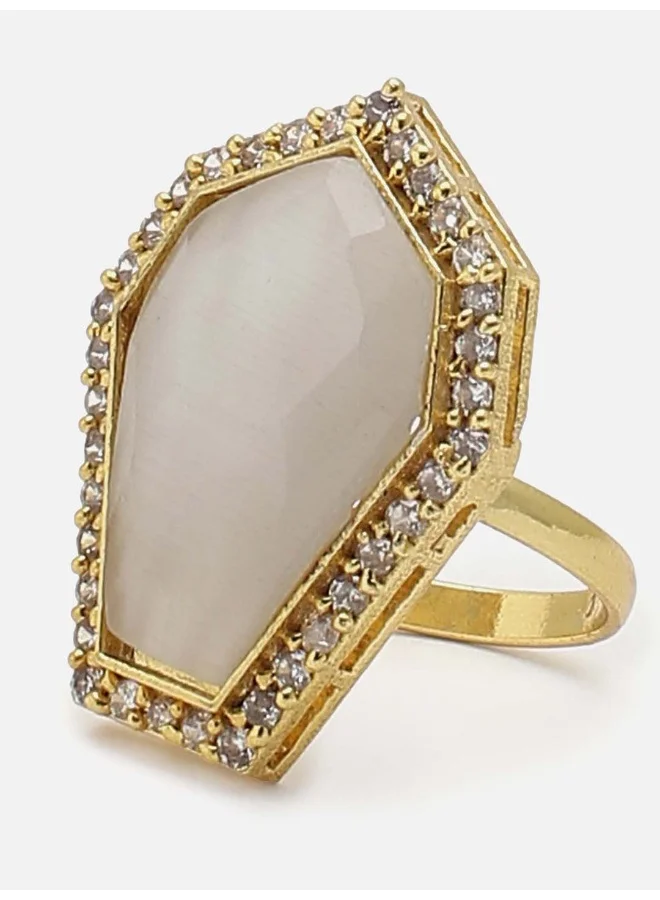 SOHI Party Artificial Ring Jewellery