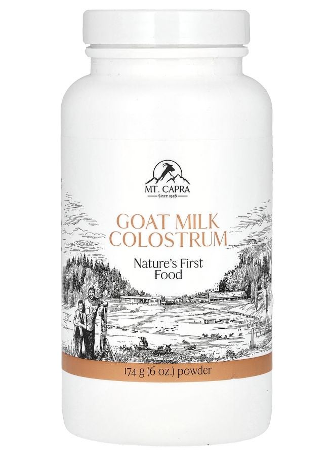 مسحوق كولستروم حليب الماعز 6 أونصات (174 جرام)