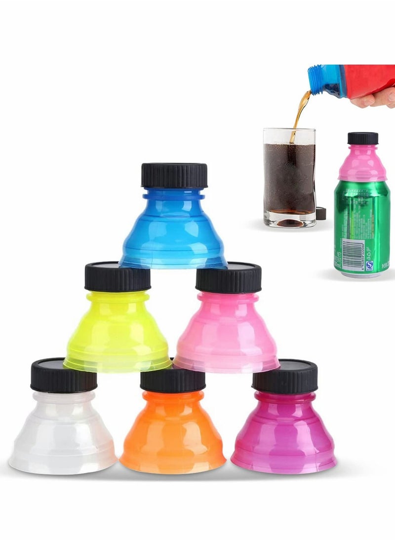 SYOSI - Soda Can Caps Drink Lids Coke Covers Snap On Pop Convert Savers Bottle Plastic Cover for Cool - Image 1