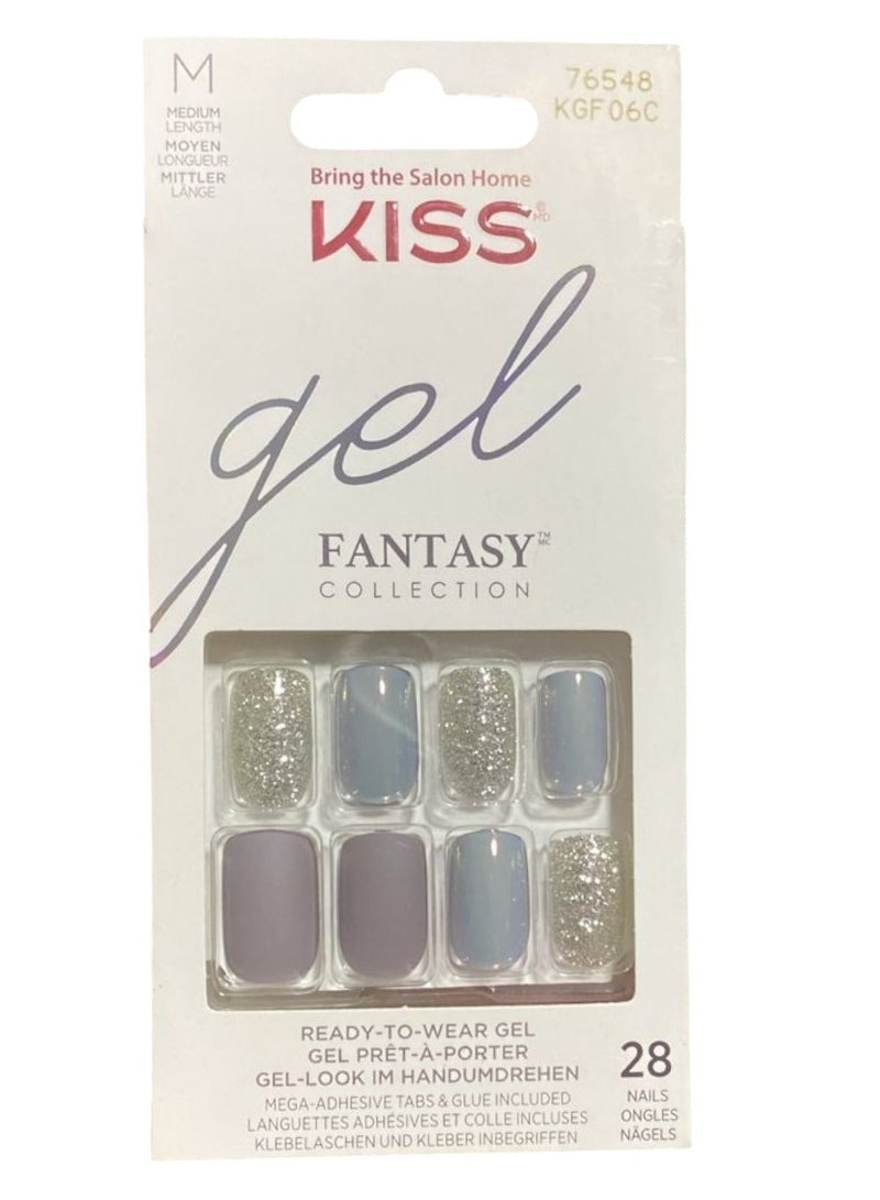 Gel Fantasy Collection 28 Nails KGF06C Size M