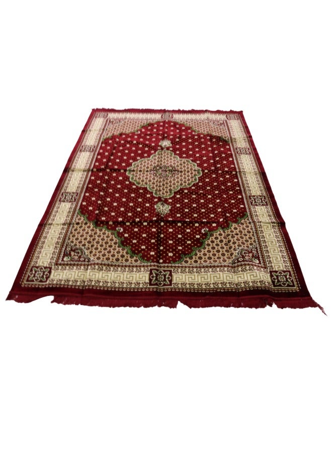 SMART HOME Premium Velvet Rug and Carpet, Soft and Quilted - Made of high quality materials, floor seating mat for indoor and outdoor use, luxurious rug size 250X160 cm - Image 1