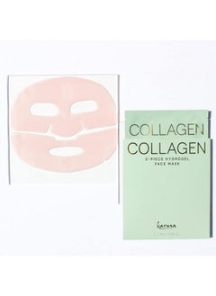 Karuna Karuna Skin - COLLAGEN Face Mask Sheets, Hydrogel 2-Piece Facial Mask, Age-Defying, Hydrating, Rejuvenating & Moisturizing Skin Care Essential That Targets Fine Lines & Wrinkles, 1 Pack  - Image 4