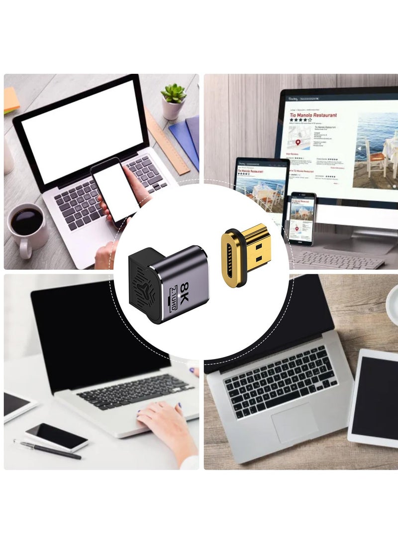 KASTWAVE USB C Magnetic Adapter with 19 Pins Connector - Supports 8K@60Hz Video Output, Compatible with Type C Devices, Ideal for 8K/60Hz and 4K/120Hz Displays - Image 4