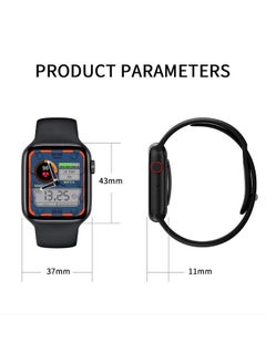Zaboon DW35 1.75 inch Full Screen IP67 Waterproof Smart Watch, Support Sleep Monitor / Heart Rate Monitor / Bluetooth Call  - Image 2