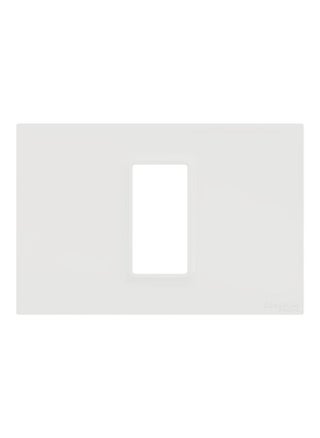 Cover Frame, Miluz E, 1 Gang, White - pzsku/ZF37EED54534D31493AECZ/45/_/1723719497/a5e7a3b4-7cd4-48d5-a8f5-83b40bf65eae
