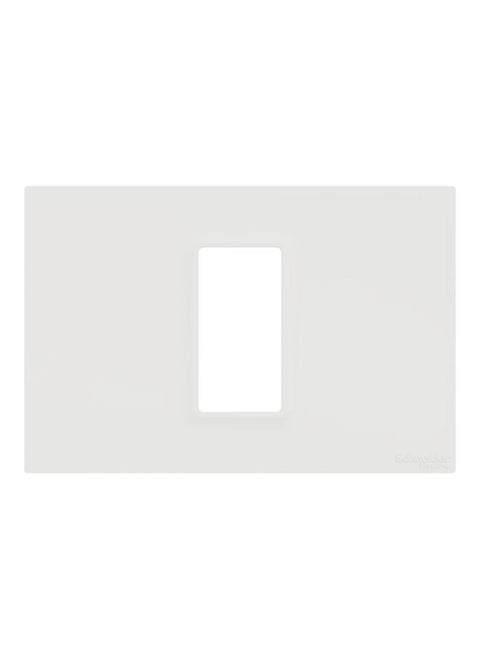 Cover Frame, Miluz E, 1 Gang, White