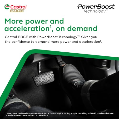 Castrol EDGE SUV 0W-30 Advanced Full Synthetic Engine Oil | Power Boost Technology | G80% Improved Performance| For Petrol, Diesel, CNG & Hybrid Cars | 1L - Image 2