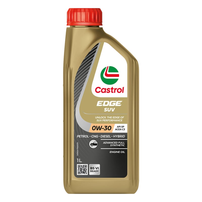 Castrol EDGE SUV 0W-30 Advanced Full Synthetic Engine Oil | Power Boost Technology | G80% Improved Performance| For Petrol, Diesel, CNG & Hybrid Cars | 1L - Image 5