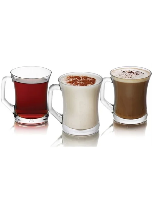 لاف a Glass Cup With Handle Zen Plus Single Zpl404-1