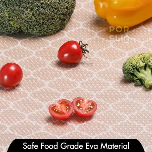 Porslin Kitchen Drawers Mat Liners, 45cm x 5m Roll, Non-Slip, Waterproof, Washable, BPA-Free, Durable EVA for Shelves, Cupboards, Drawers, Fridge Mats, Wardrobe, Food Safe - SL14 - Image 5