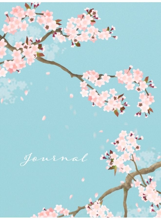 Spring Cherry Blossoms Journal - Paperback