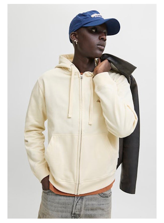 JACK & JONES Jornorrebro Emb Sweat Zip Hood Noos - Image 3