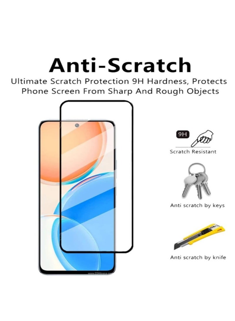 Screen protector for Honor X8, clear tempered glass screen protector, 2 pieces - Image 3