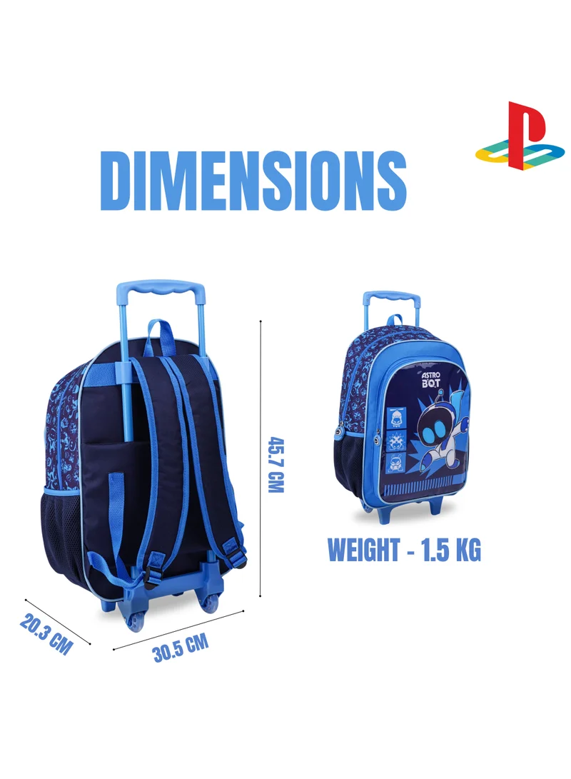 بلاي ستيشن Sony Playstation Play 5In1 Trolley Box Set 18" I Trolley I Lunch Bag I Water Bottle I Pencil Case I Lunch Box I Packaging