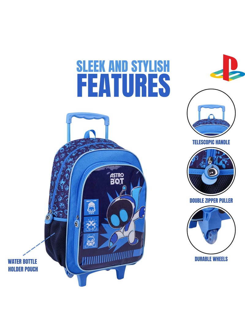 PlayStation Sony Playstation Play 5In1 Trolley Box Set 18" I Trolley I Lunch Bag I Water Bottle I Pencil Case I Lunch Box I Packaging - Image 3