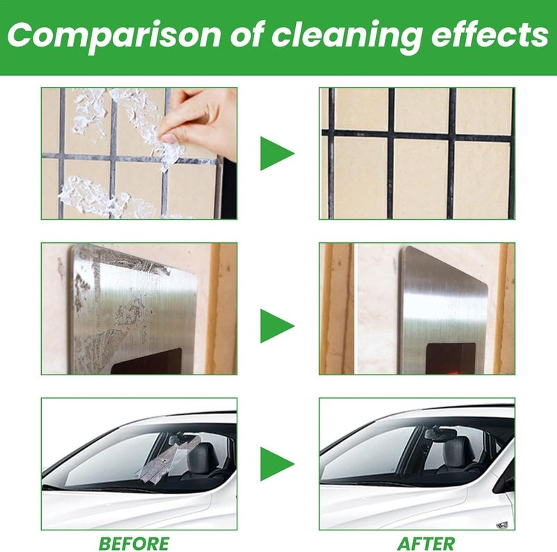 Adhesive Remover, Label Remover, Extremely Strong Remover for Stubborn Labels, Adhesive Residue Remover with Scraper, Multifunctional Adhesive Remover Set for Car Paint Metal Glass Plastic, 100ml - Image 4