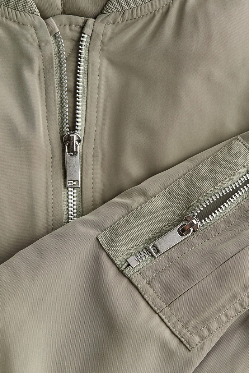 اتش اند ام جاكيت منفوخ مبطن