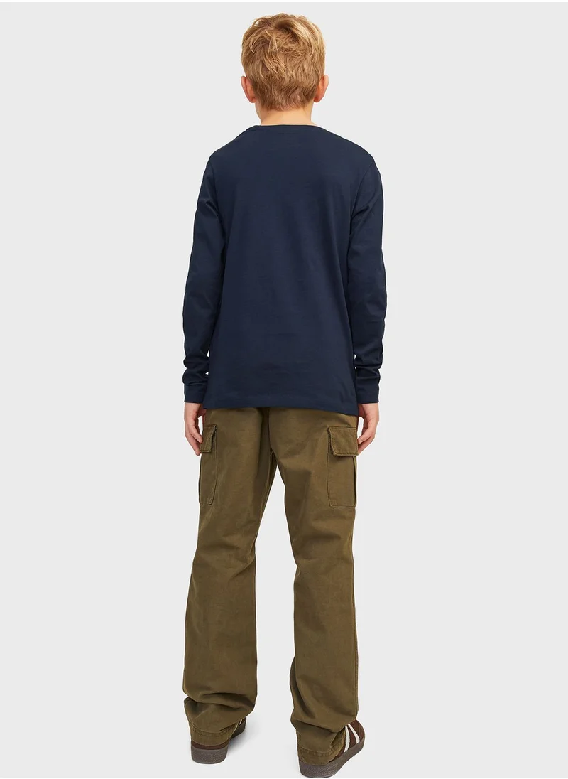Jack & Jones Junior Youth Logo T-Shirt