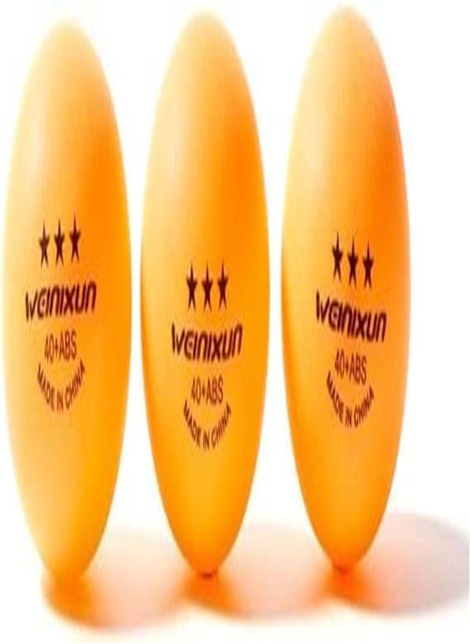 Generic - 60Pcs Orange 3-Star Premium Ping Pong Balls Training Table Tennis Ball - Image 1