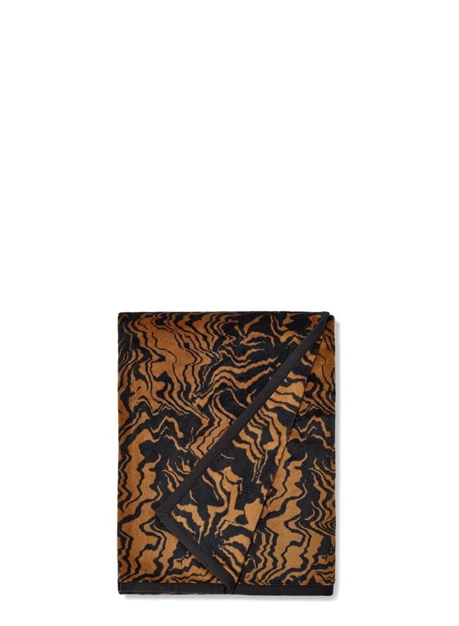 UGG Duffield Throw II Blanket, Chestnut Marble Jungle, One size - Image 2