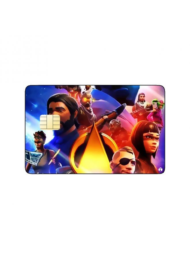 RKN PRINTED BANK CARD STICKER Fortnite Video Game - Image 2
