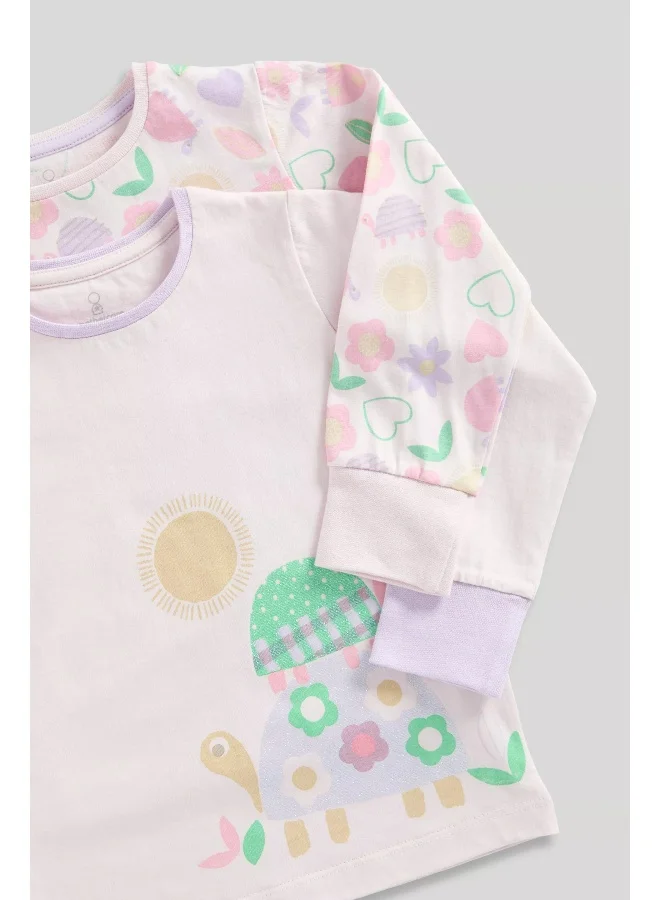 mothercare Tortoise Pyjamas - 2 Pack