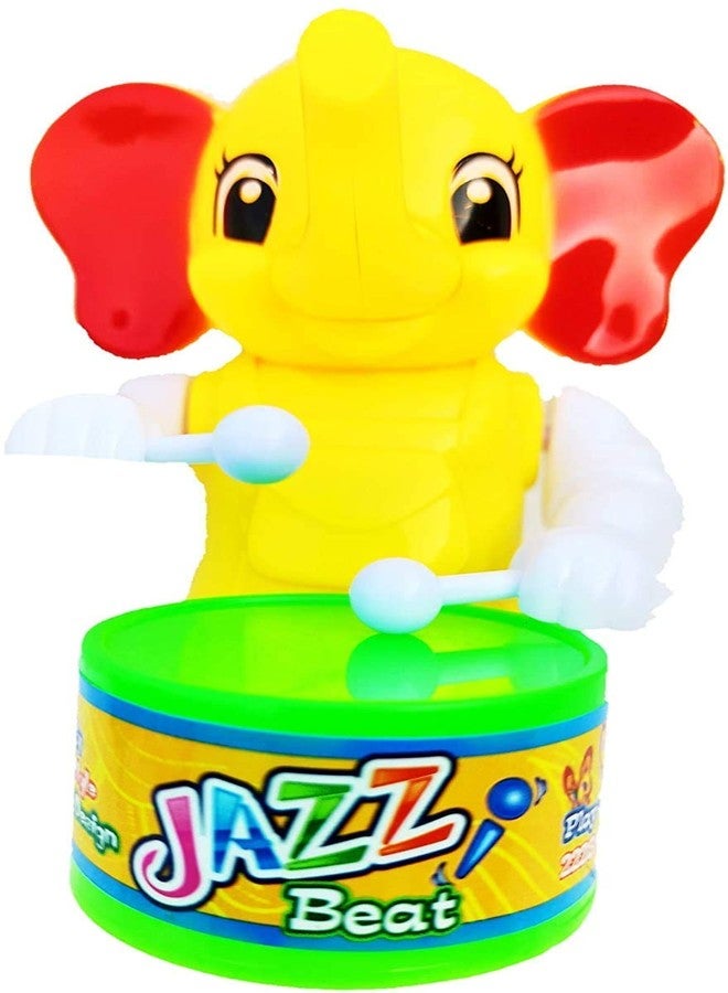 ROSEFAIR Key Operated Cute Drummer Toy with Noisemakers Favors Concert Party Cheering Props Children clap clap Your Hands Small Hands Clapping Toys for Kids (PROPS-MONKEY-ELE-03) - Image 2