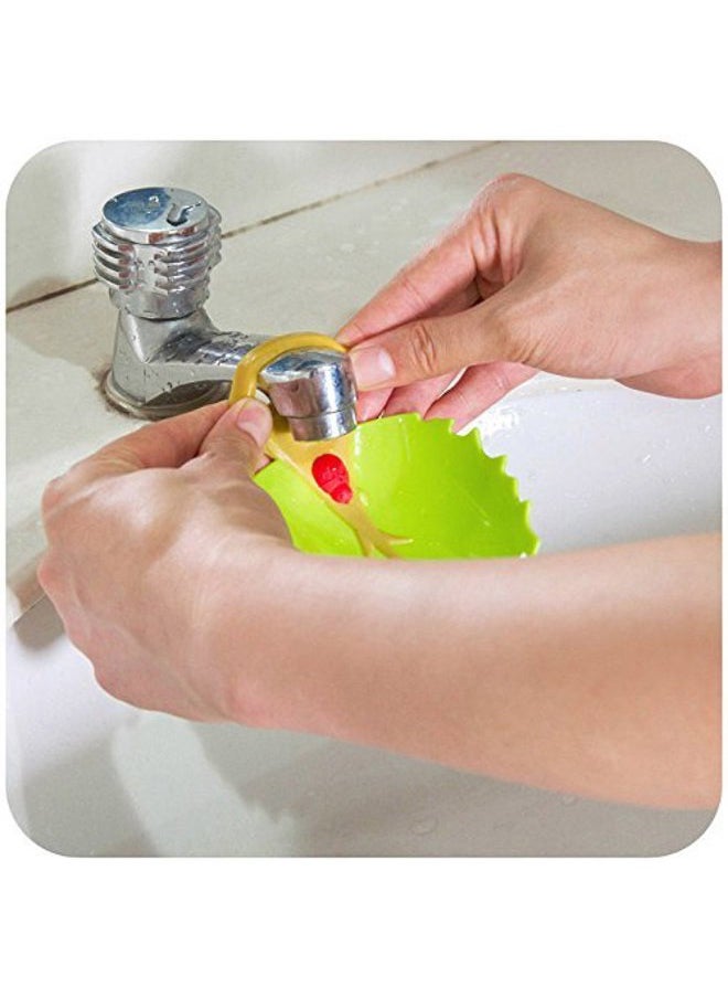 Yonisun Faucet Cover, Leaf Design Safety Faucet Extender for Children Toddler Kids Hand Washing Baby Kids Hand Wash Helper Bathroom Sink(2PCS/Pack)  - Image 4