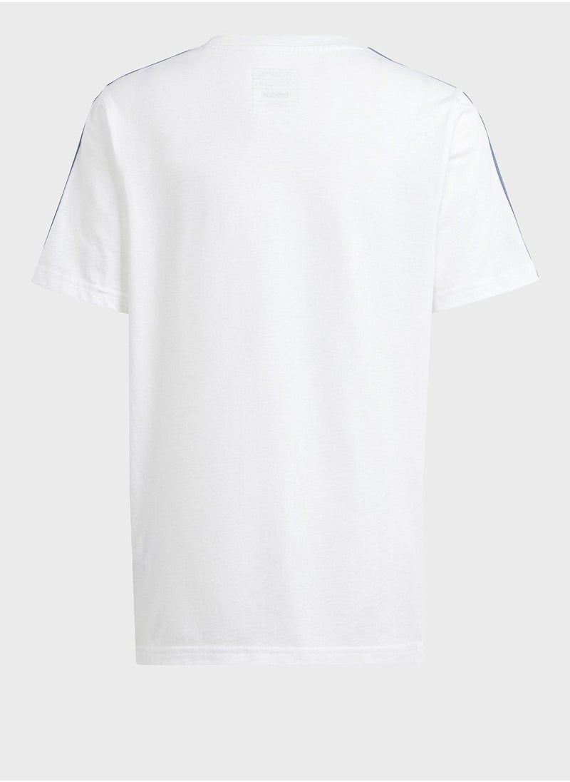 Adidas - Kids 3 Stripes T-Shirt - Image 1
