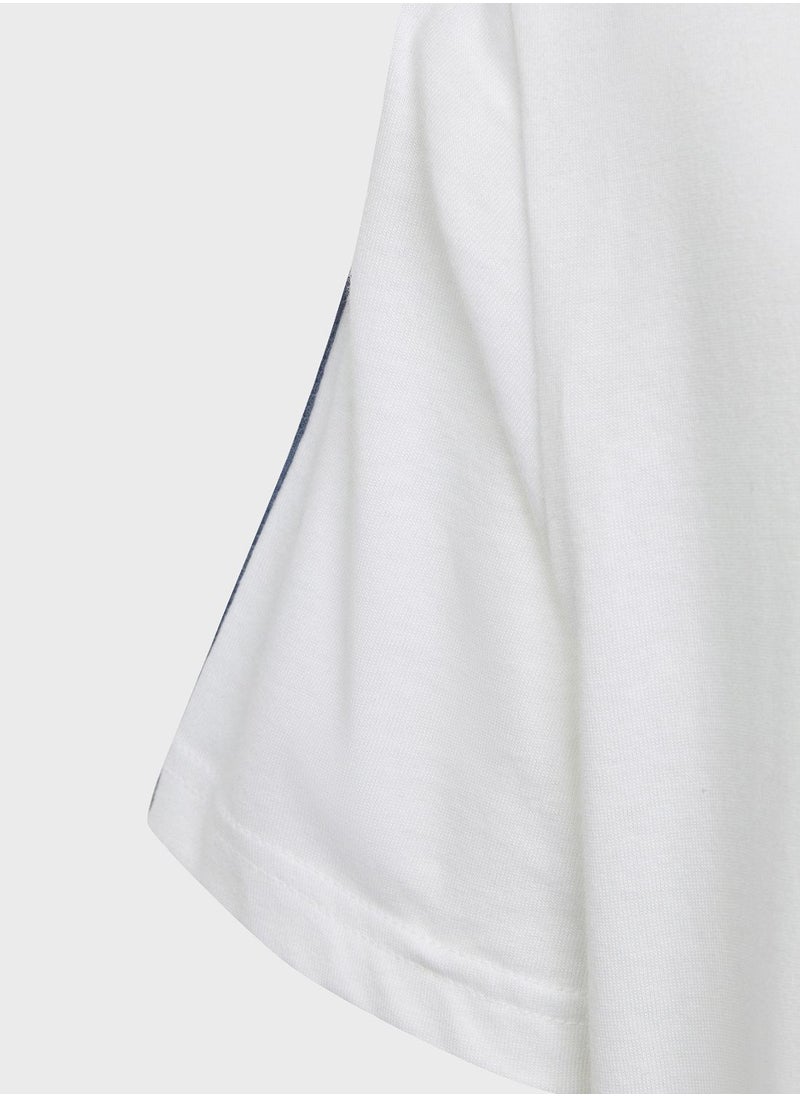 Adidas - Kids 3 Stripes T-Shirt - Image 1