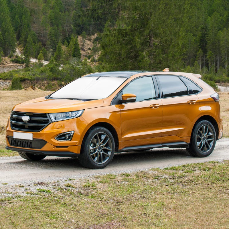 غطاء شمسية الزجاج الأمامي لسيارة فورد إيدج 2015-2025 قابل للطي 240T بوليستر عاكس 2 طبقة واقي من أشعة الشمس يحجب الأشعة فوق البنفسجية