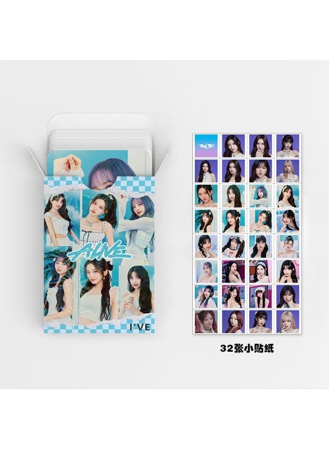NIBEMINENT 92 Pcs Kpop IVE ALIVE Lomo Cards Card For Fans Collection Gifts - Image 2