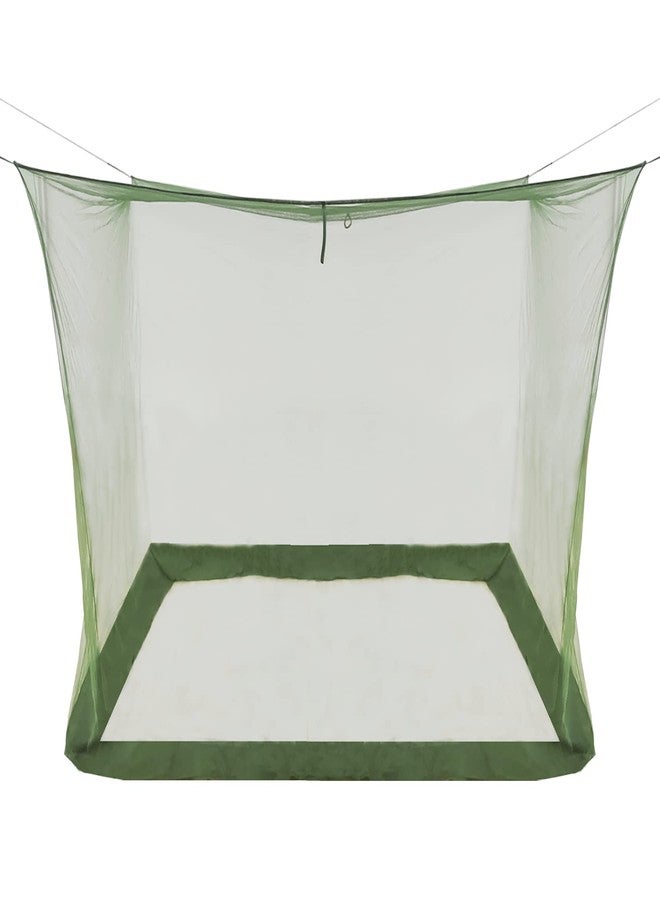 Aventik EDSRDLUZ 400 Fine Meshes Premium Rectangular Camping Mosquito Net, Easy to Carry&Easy Installation Four Corners Six Suspension Points, for Double Bed, Cribs, Hammocks or Camping Use (Double) - Image 1