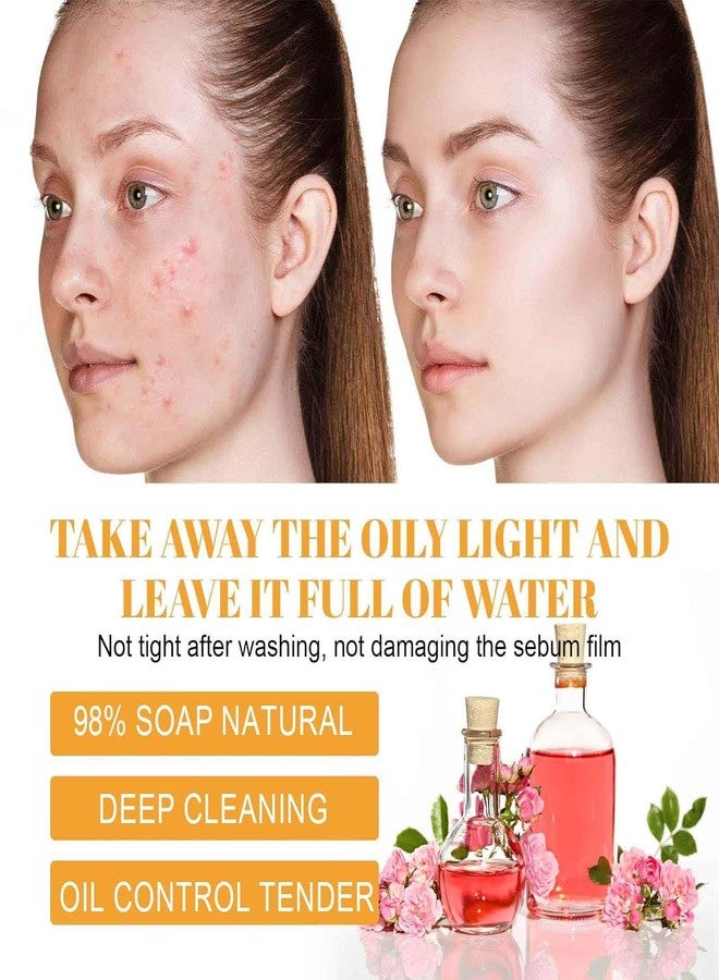 IYUWE Turmeric Face Wash,Turmeric Facial Cleanser,Turmeric Foaming Cleanser,Deep cleansing of facial skin,Suitable for All Skin - Image 3