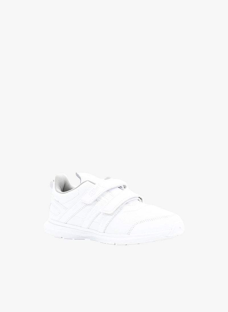 Bata Solid Sneakers with Hook and Loop Closure - Junior - Image 2