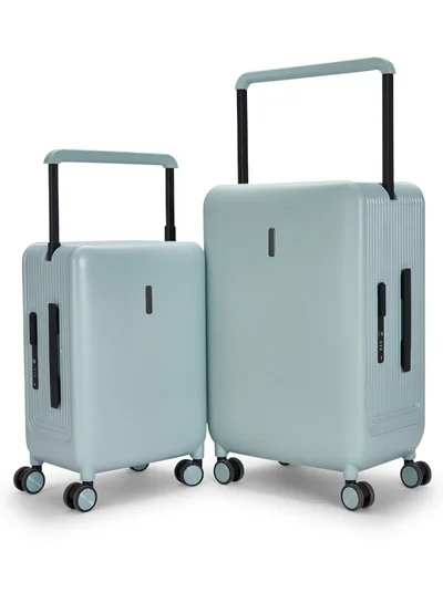 LIMRA Travel Bags From Limra Made Of PC , Consisting of Two Pieces , Size 20"-25" Inches, mint Green Color