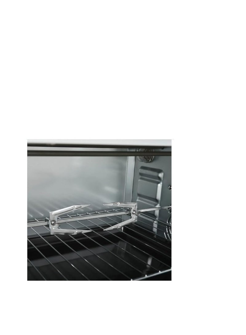 NECABLES NEC 45L Electric Oven, 1400W, Grill, Fan, Black - Image 3