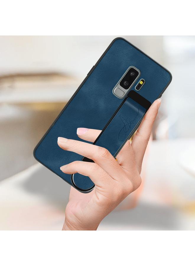 اس-توب جراب خلفي من الجلد مع حامل معصم لهاتف Samsung Galaxy S9 - Image 5