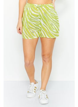 Women Allover Printed Drawstring Shorts, Green Combo - pzsku/ZF380A774AA3C20A73D8BZ/45/_/1728397243/68ed3ec0-0ce8-42dc-92fa-42107b6cd8ab