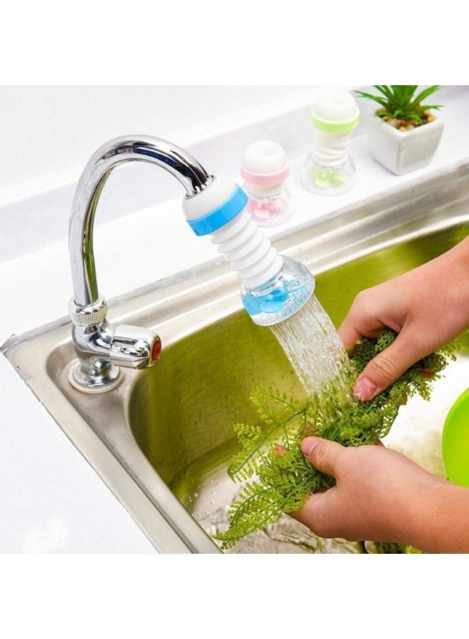 360° Rotating Faucet Extension with Adjustable Water Flow Splash-Proof and Flexible Kitchen Sink Attachment (Random Color) - Image 2
