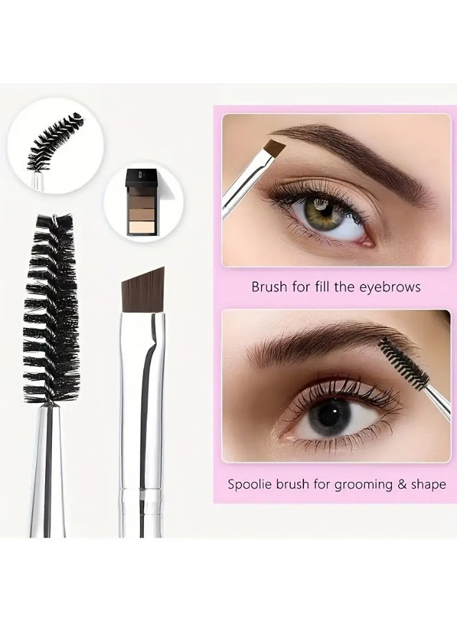 Shein 13 Piece Eyelash Curler & Brush Set – Lash Curler, Mascara Brush, 10 Angled Eyebrow Brushes & Dual Brow Comb multicolor - Image 4