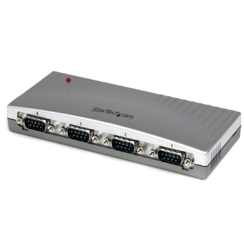 Startech.com StarTechcom 4 Port USB to Serial RS232 Adapter DB9M RS232 Extension Serial to USB TAA ICUSB2324 - Image 1